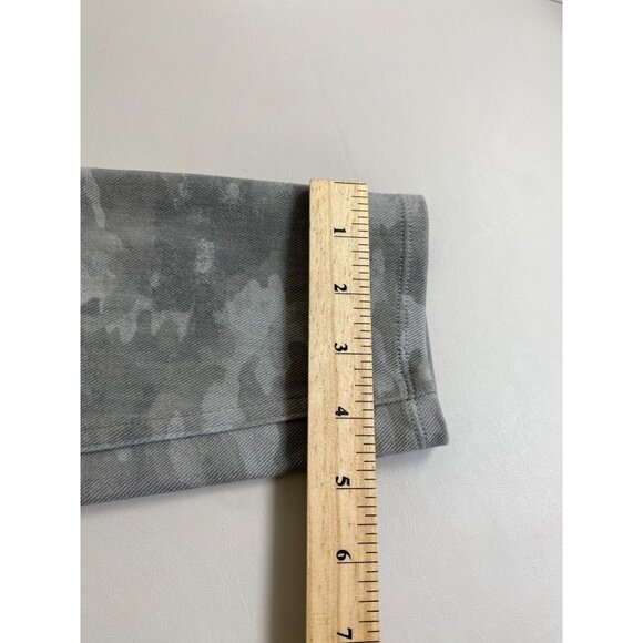 Spanx Womens Gray Camo jeggings size Large Skinny Pull on Stretch Classic - Picture 8 of 16